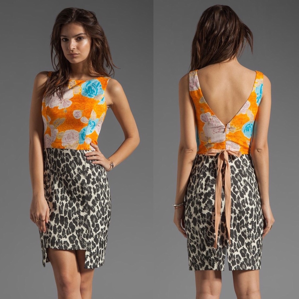 Tracy Reese Print Pleat